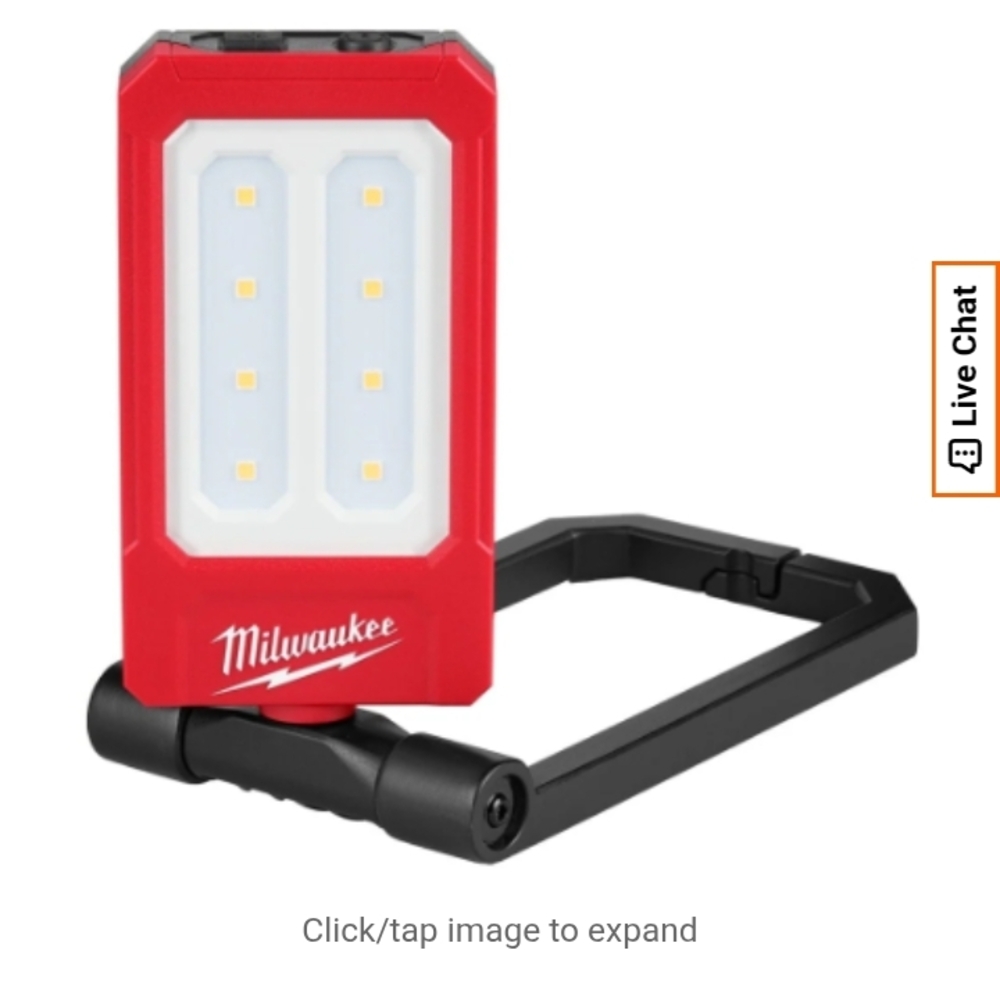 Milwaukee Red LED Work Light